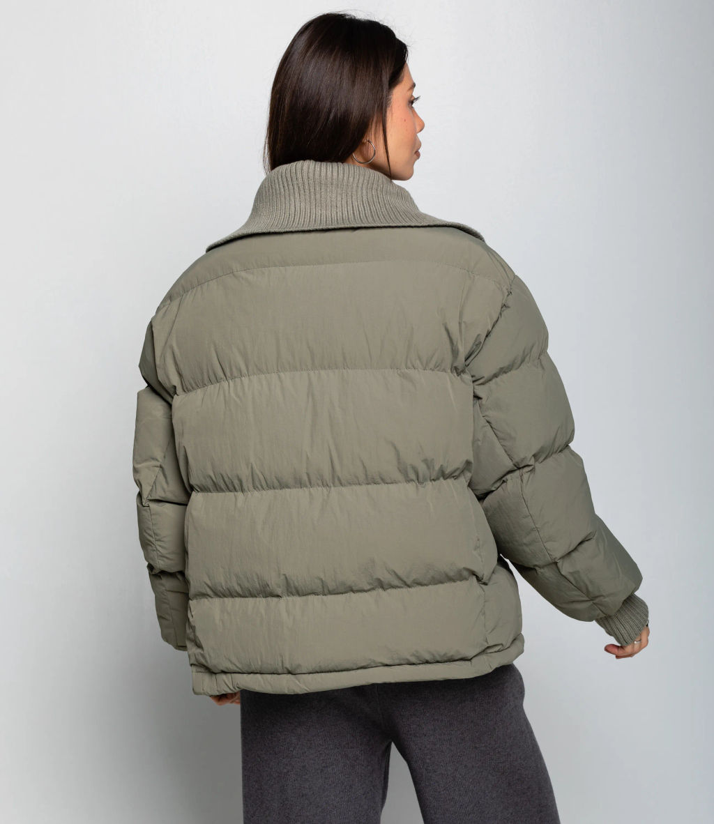 Куртка #КТ8895 (1), серо-зелёный - Dommod фото 3