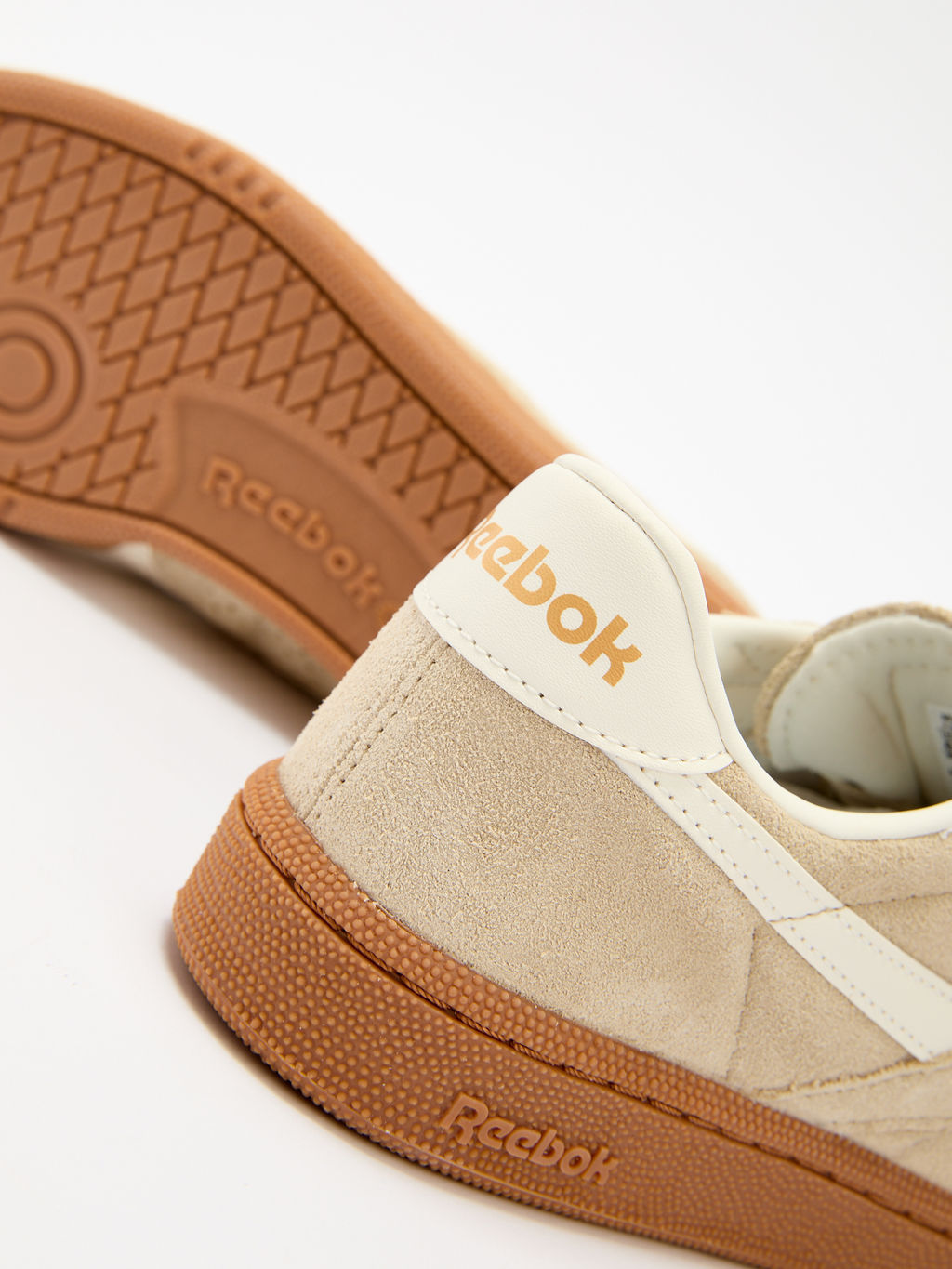 Женские кеды REEBOK CLUB C GROUNDS UK Артикул 4123695, серо-бежевый