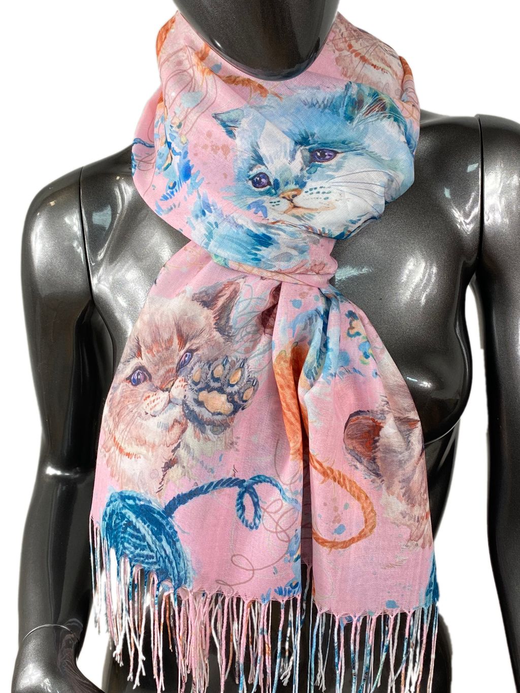 Легкий палантин , мультицвет - Greta фото 19