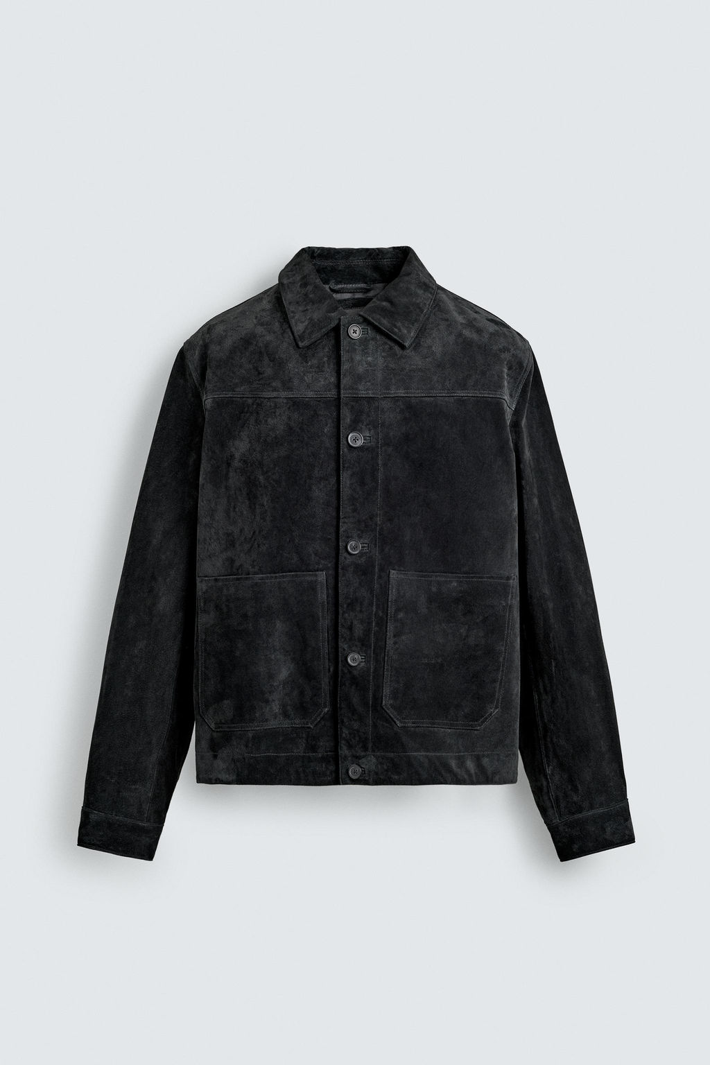 SUEDE LEATHER JACKET - Zara фото 7
