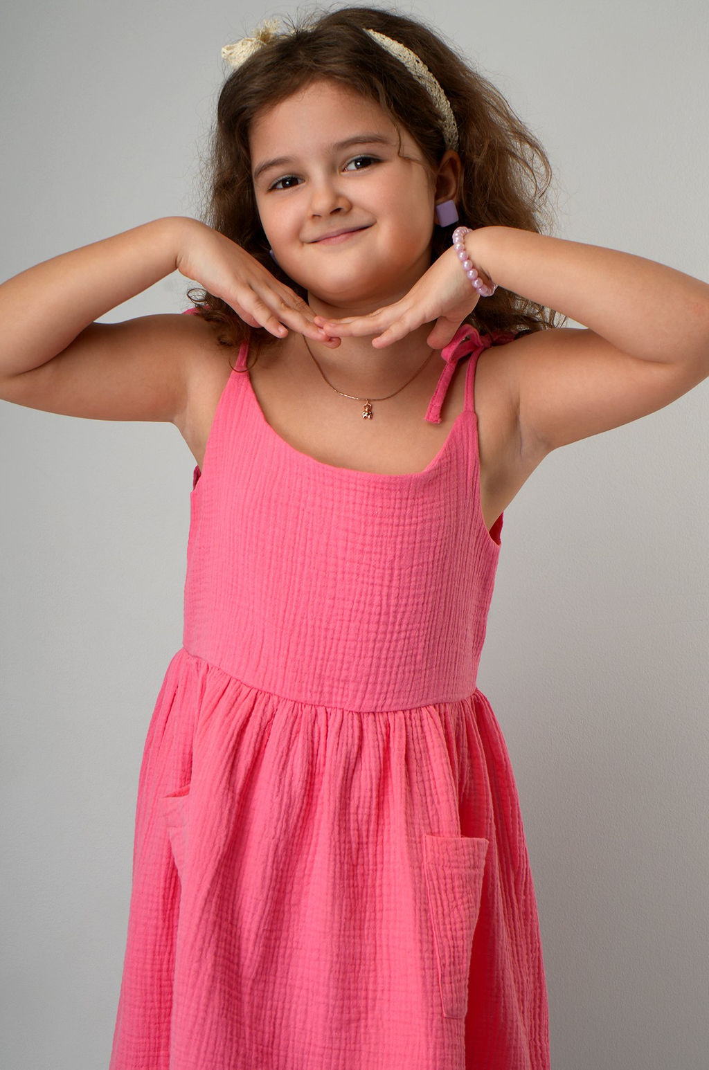 Платье для девочки из муслина Happyfox - Happy fox фото 6