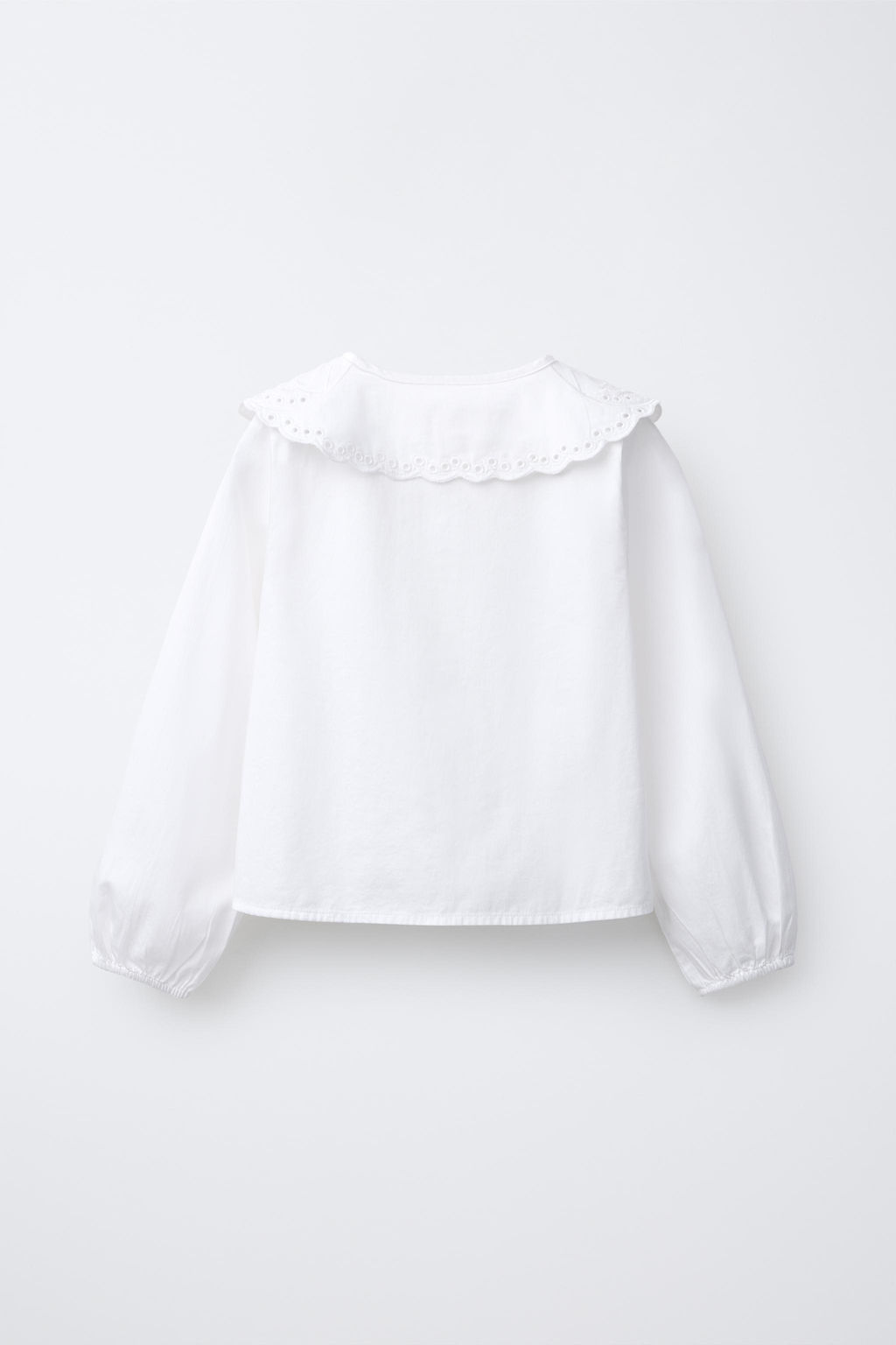 EMBROIDERED COLLAR SHIRT - Zara фото 2