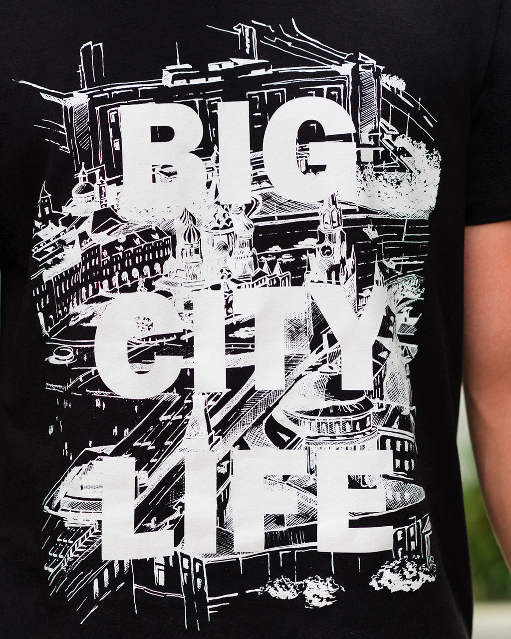 Футболка мужская из хлопка FM009 - Sahar art lab фото 3