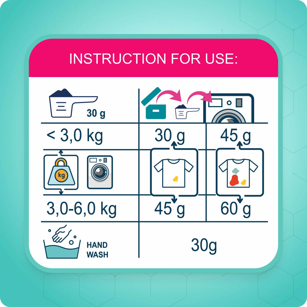 OTTAKU 5in1 EFFECT Концентрированный универсальный стиральный порошок с пятновыводителем, 2,7 кг  фото 7