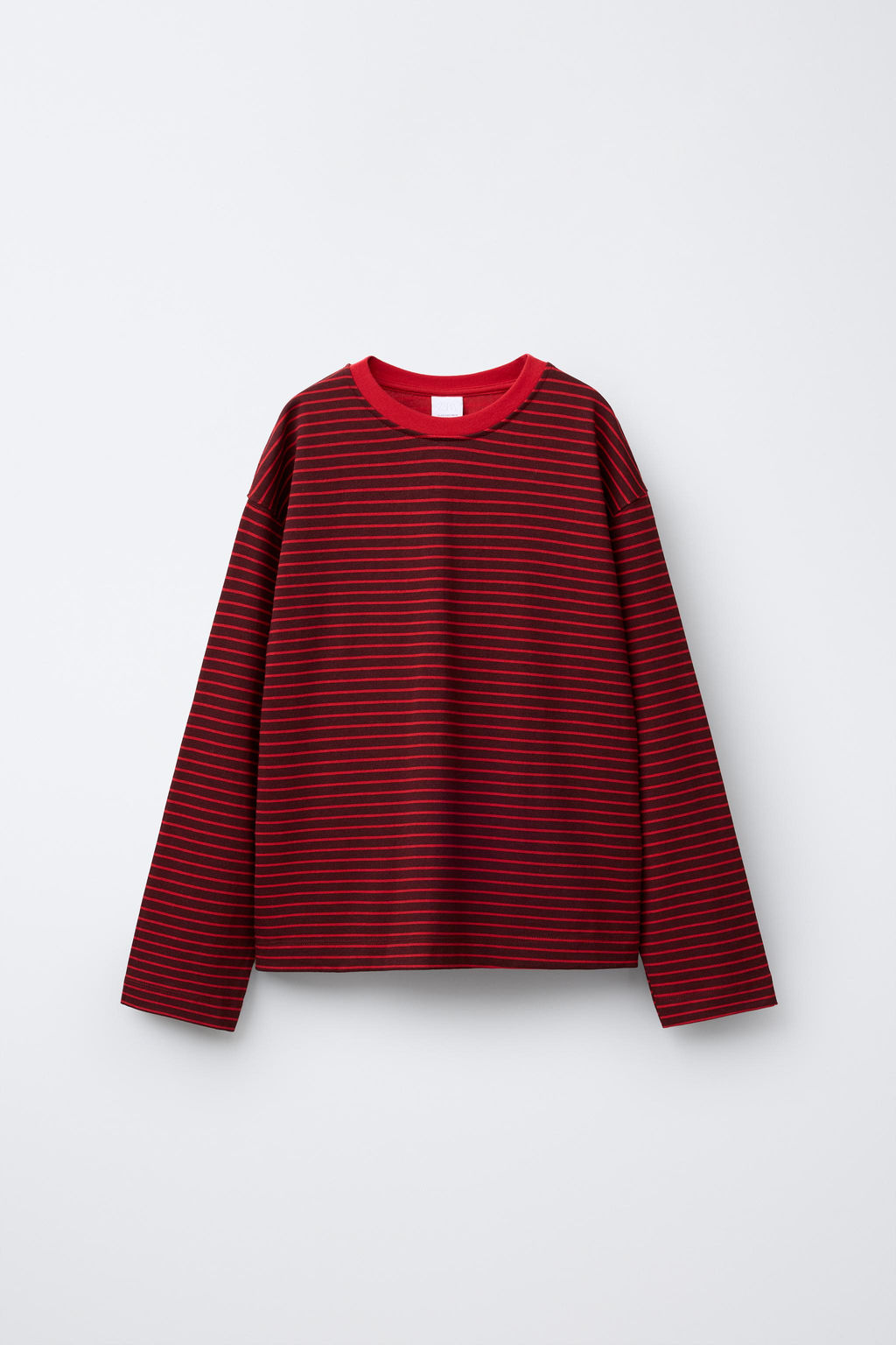 STRIPED PRINT T-SHIRT