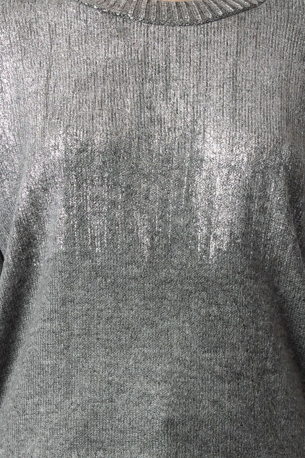 Antrasit Yumusak Dokulu Basic Triko Kazak TWOAW25KZ00300 - Trendyolmilla фото 3