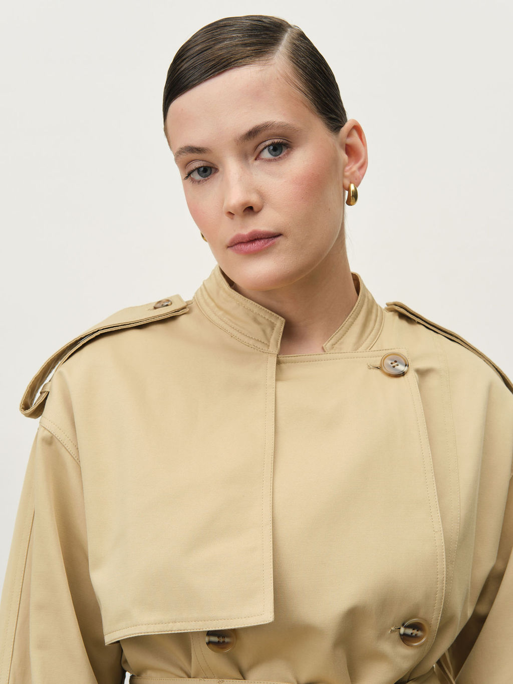 Плащ женский 1-51011-9724 песочный