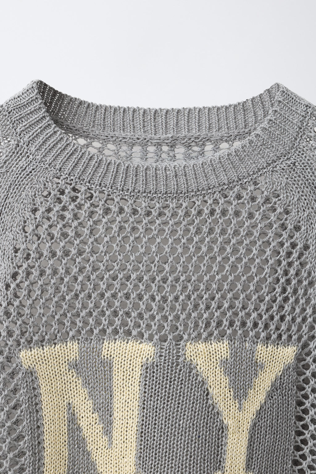 JERSEY RED TEXTO / Gris vigor? - Zara фото 3