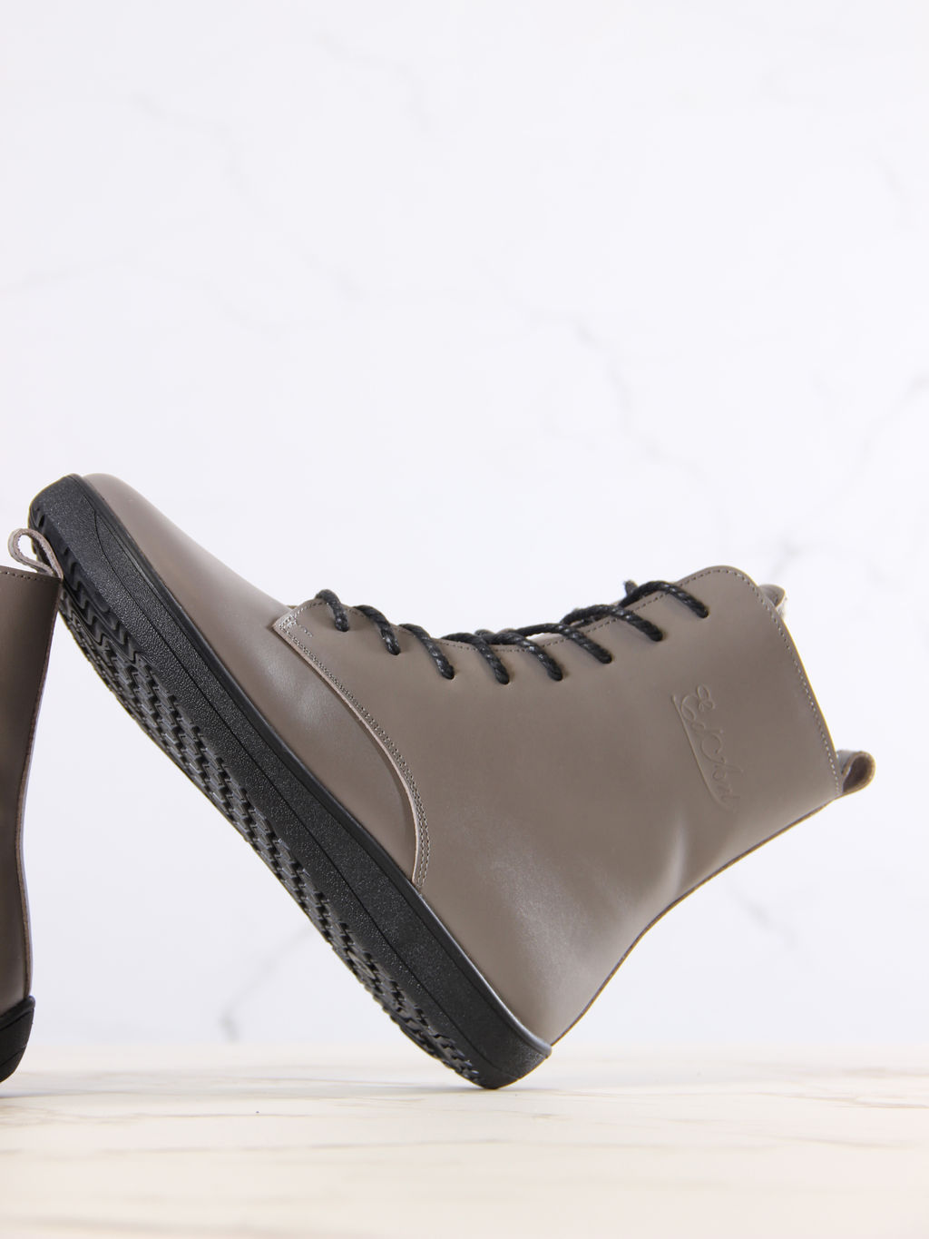 Босоногие ботинки EDART 351.NATAbl.Серый игуана/байка