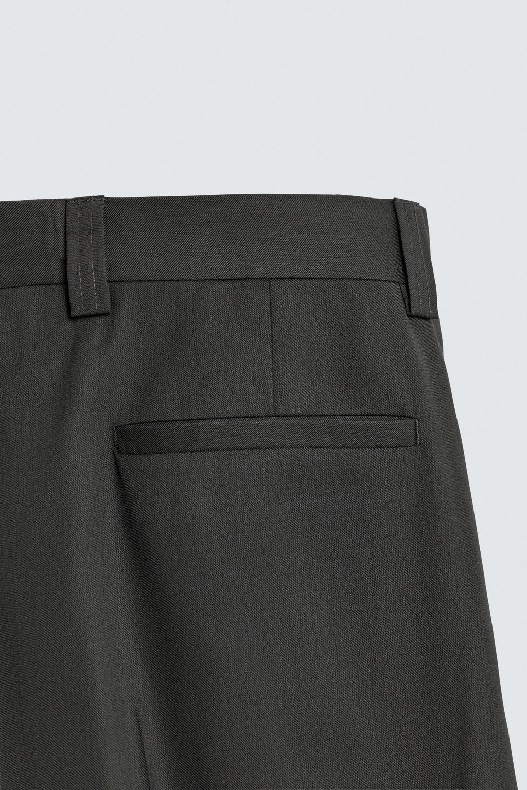 WOOL BLEND SUIT TROUSERS - Zara фото 8