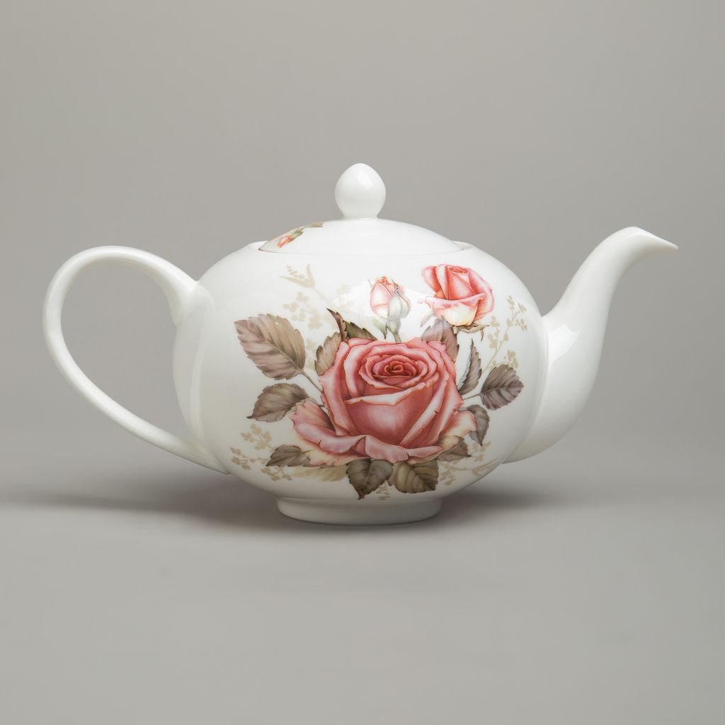 СЕРВИЗ ЧАЙНЫЙ LEFARD КОРЕЙСКАЯ РОЗА НА 6 ПЕР. 14 ПР. фото 3