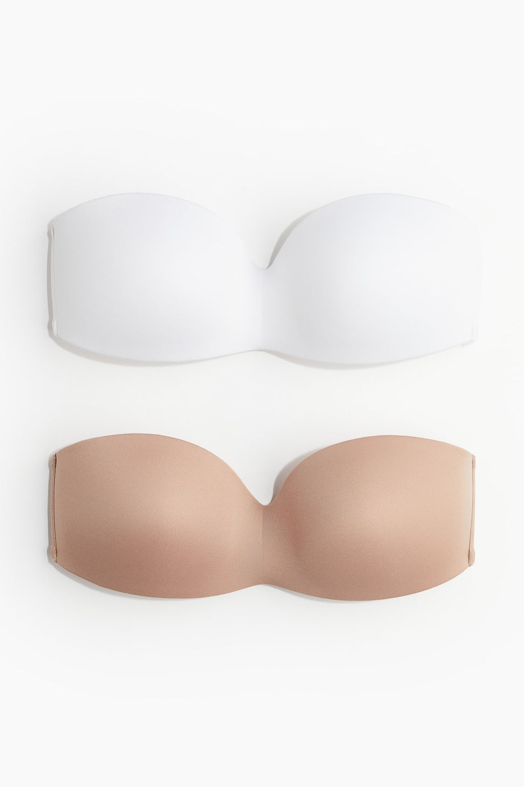 Pack de 2 sujetadores bandeau de microfibra - H&m фото 4