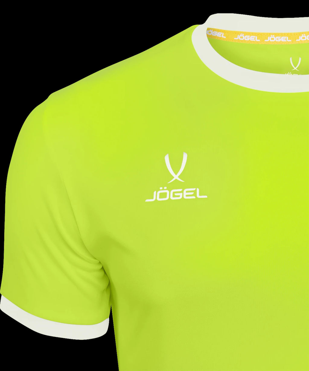 Футболка игровая JOGEL CAMP Origin Jersey, желтый неон, детский  фото 3