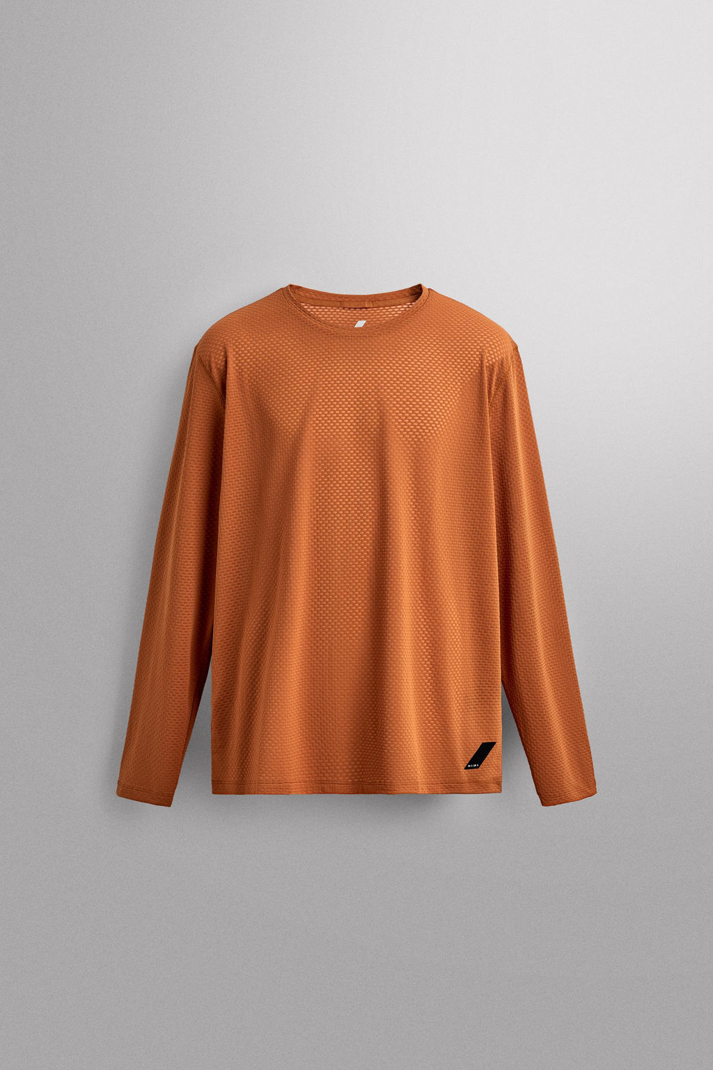 CAMISETA T?CNICA GRAVEL MANGA LARGA ESTRUCTURA / Ocre