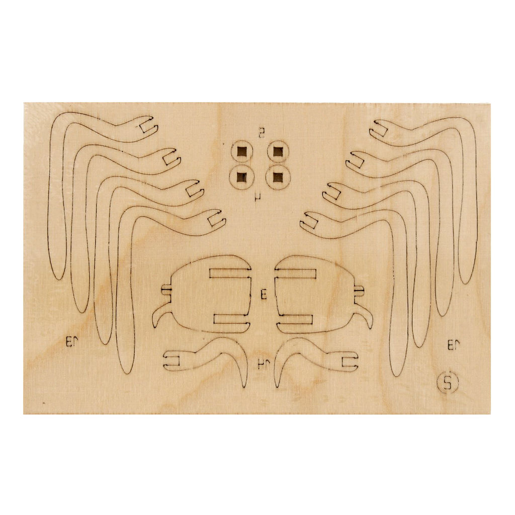 REZARK NIZ-09 Серия Живая природа Пазл 3D 30 элемент. Паук