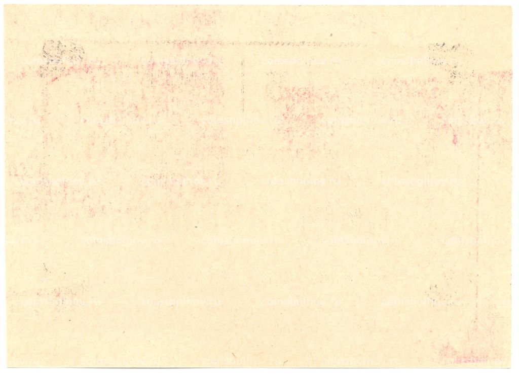 5 рублей 1990 года чек совхоза Рассвет