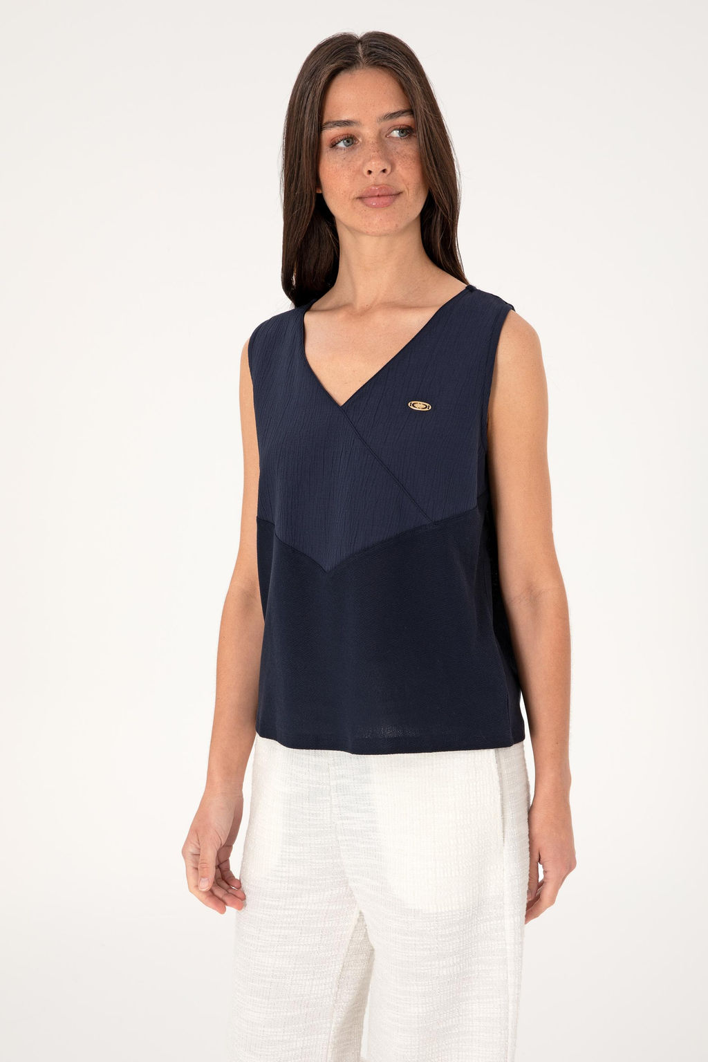 Kad_n Lacivert Ti__rt Sepette S_rpriz _ndirim - U.s. polo assn фото 3