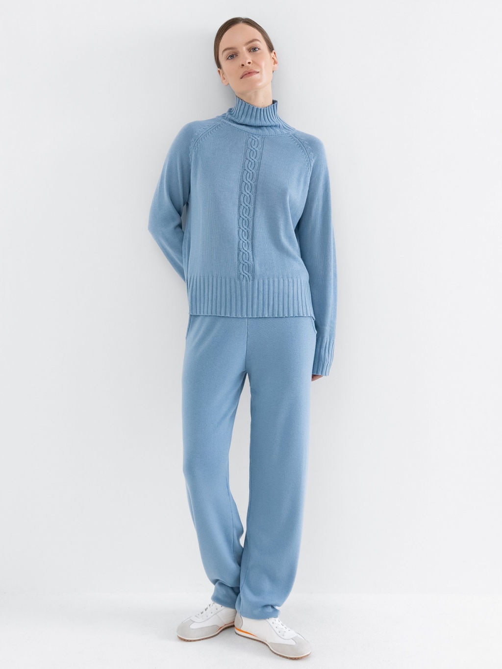 Conso/KJL 230645 - misty blue Свитер женский  фото 2