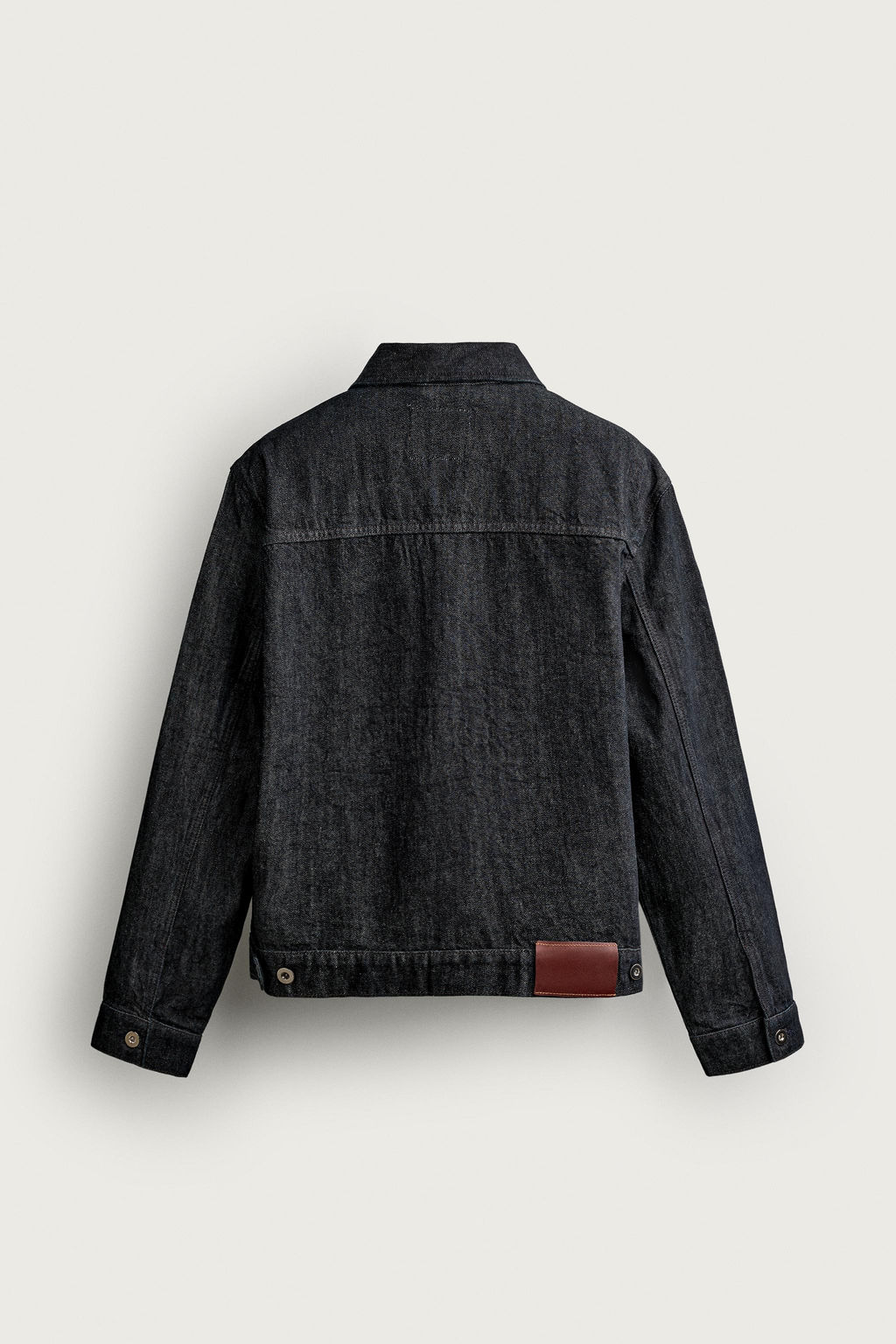 CAZADORA DENIM B?SICA / ?ndigo - Zara фото 6