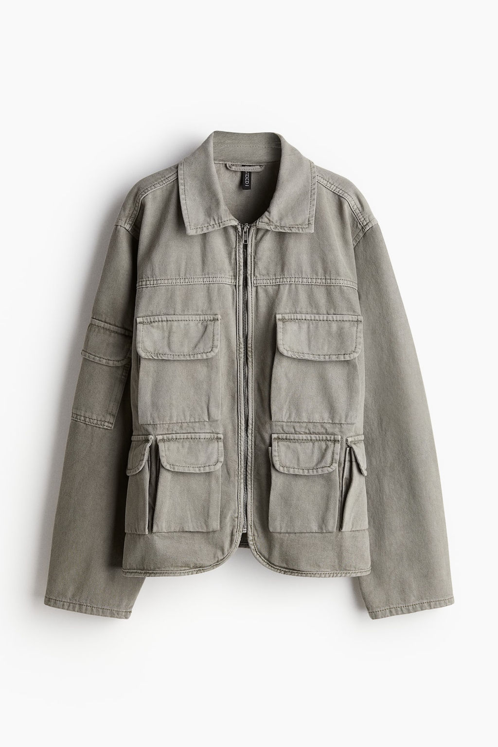 Chaqueta cargo en denim - H&m фото 5