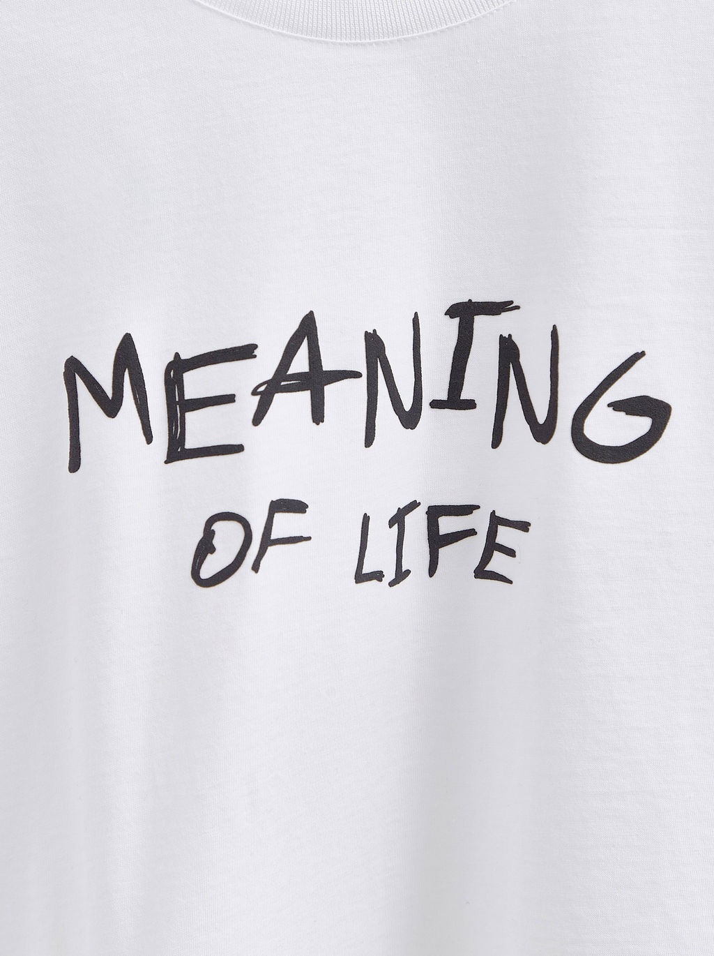 CONTE LD 2715 Укороченная футболка из хлопка с рисунком white-meaning - Conte elegant фото 8