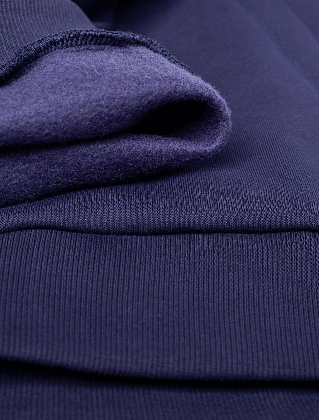 Худи на молнии из премиального футера трехнитки с начесом - Vilatte фото 3