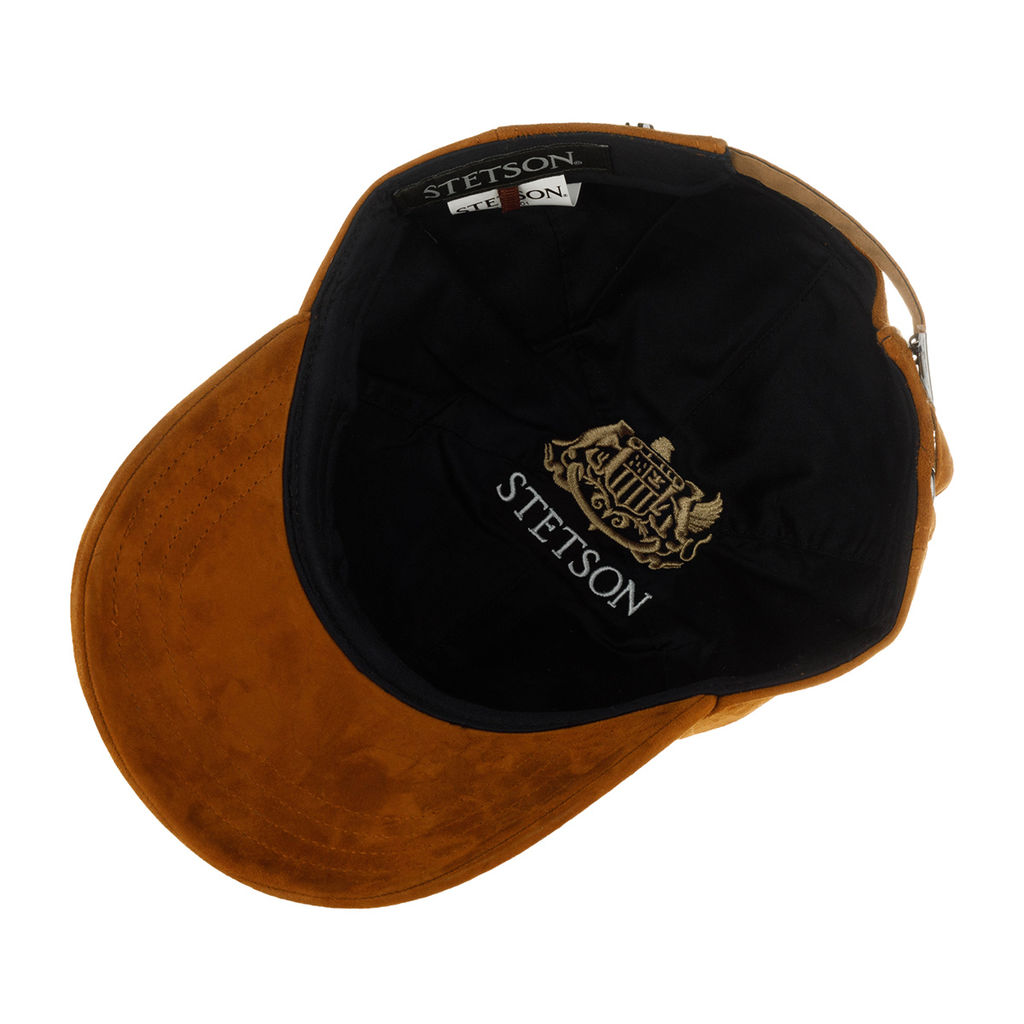 Бейсболка STETSON арт. 7717401 BASEBALL CAP GOAT SUEDE (светло-коричневый)  фото 3