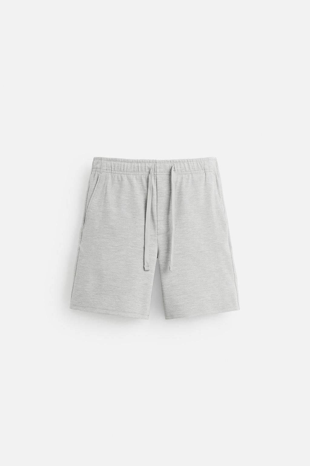 TEXTURED COMFORT BERMUDA SHORTS - Zara фото 35