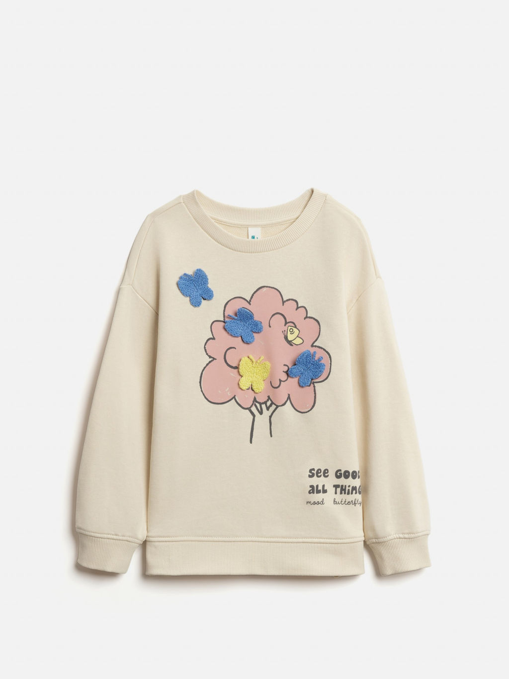 ACOOLA / Джемпер детский для девочек Ksilofon молочный фото 3