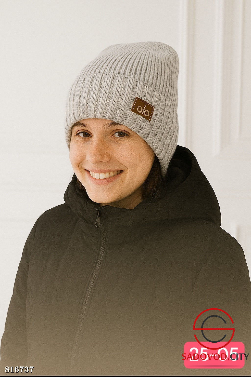 Шапка внутри подкладка на флисе - Bruno фото 5