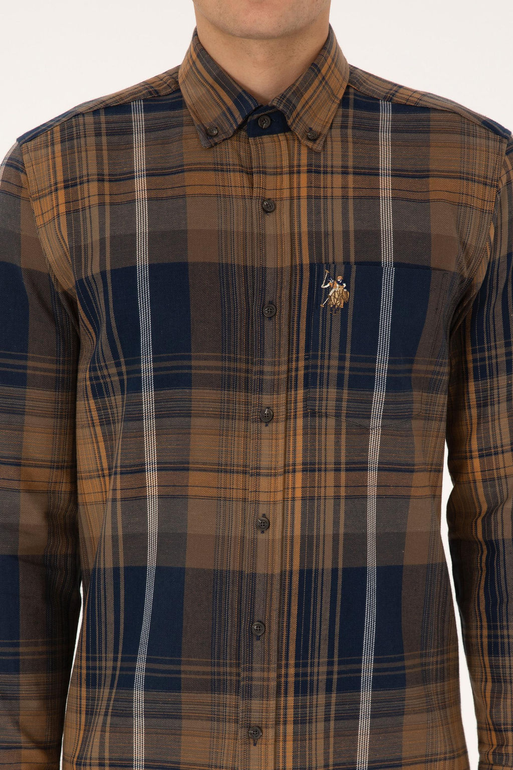 Erkek Camel Uzun Kollu G_mlek - U.s. polo assn фото 6