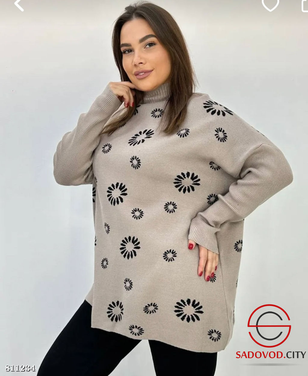 Кофта женская с принтом - Bruno фото 6