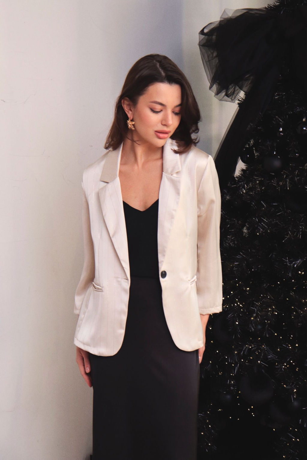 Martichelli Жакет из русского сатина в полоску фото 13