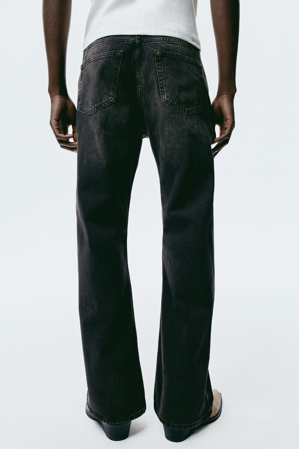 Relaxed Bootcut Jeans - H&m фото 10