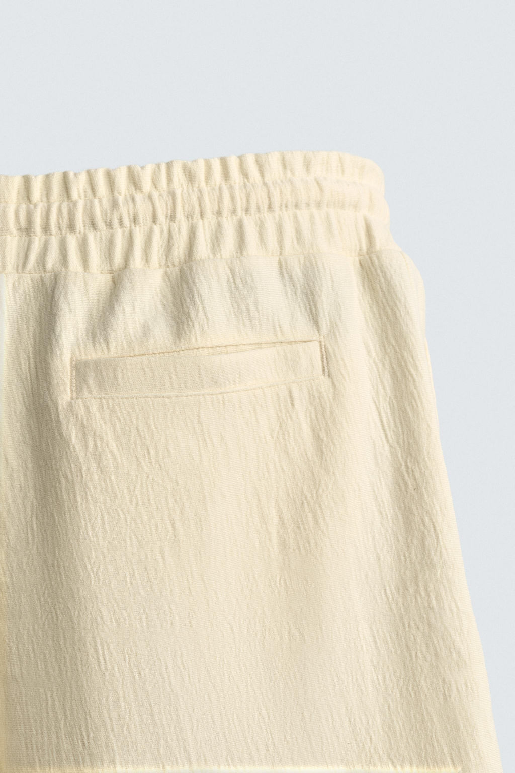 BERMUDA JOGGER ESTRUCTURA / Mantequilla - Zara фото 9