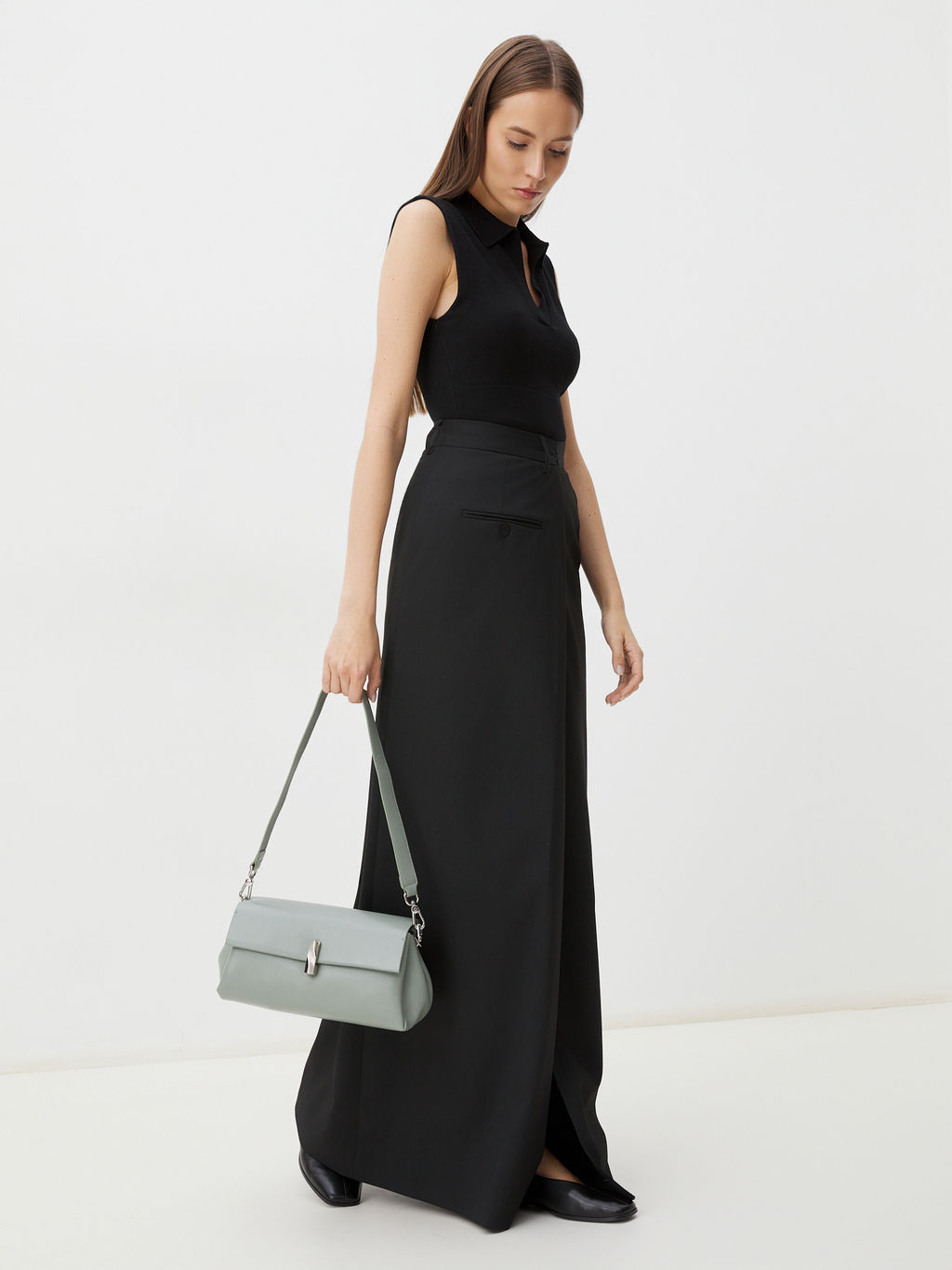 Женская сумка на плечо TENDANCE Артикул 3700491, серо-зеленый  фото 6