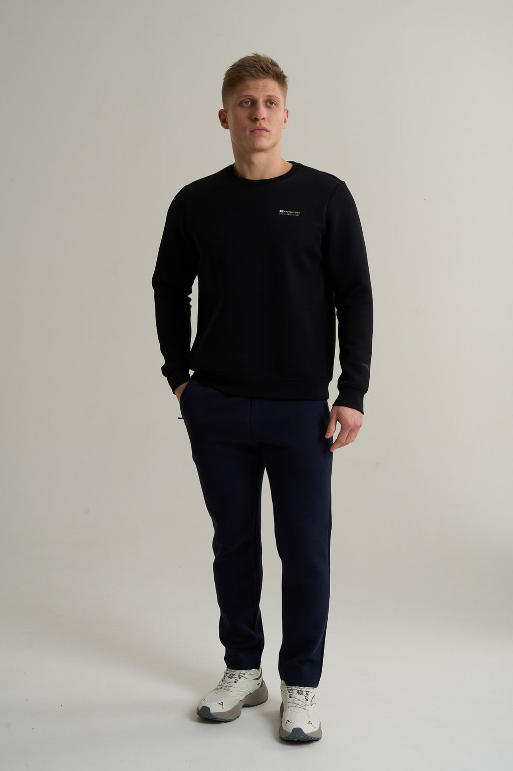 Брюки трикотажные Темно-синий TRN ESSENTIAL Knit Track Pants