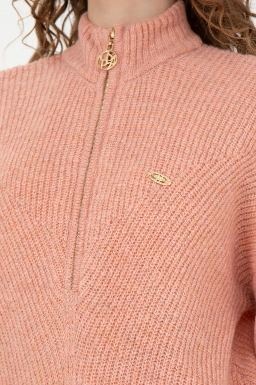 Женский пудровый свитер - U.s. polo assn фото 7