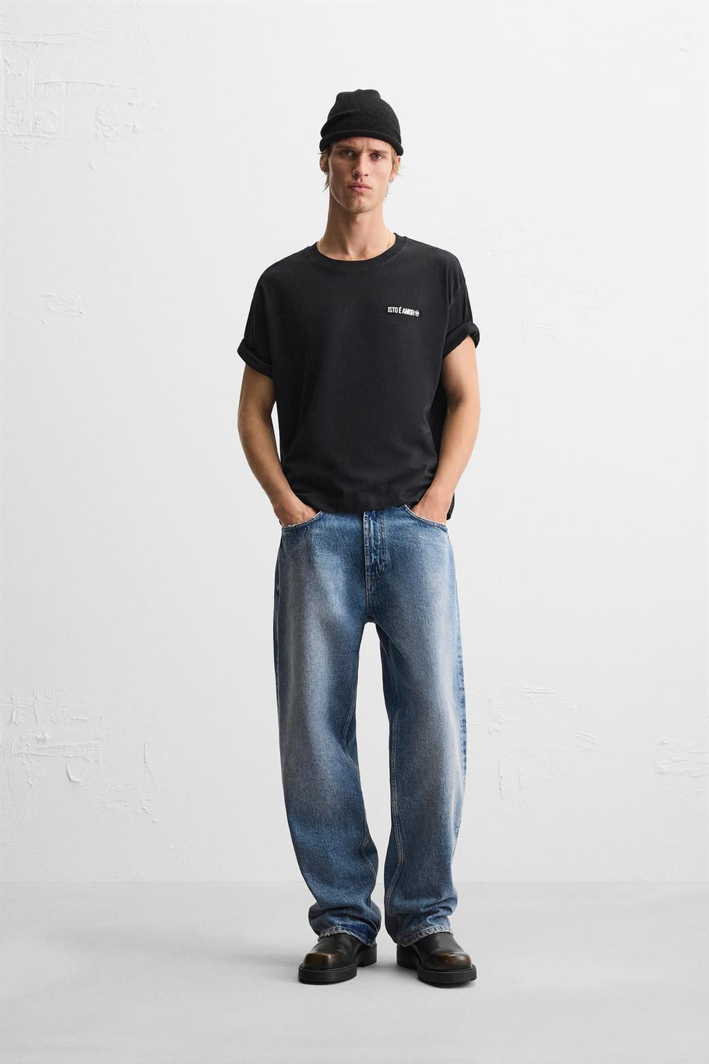 LIMITED EDITION RUBBERISED PRINT T-SHIRT - Zara фото 11