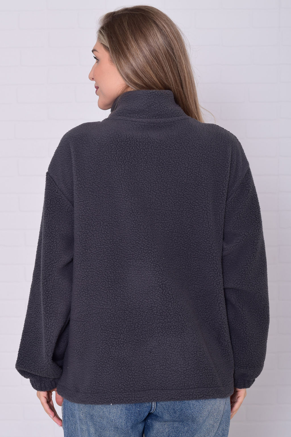 Толстовка женская 6-225 из флиса - Новое кимоно фото 35