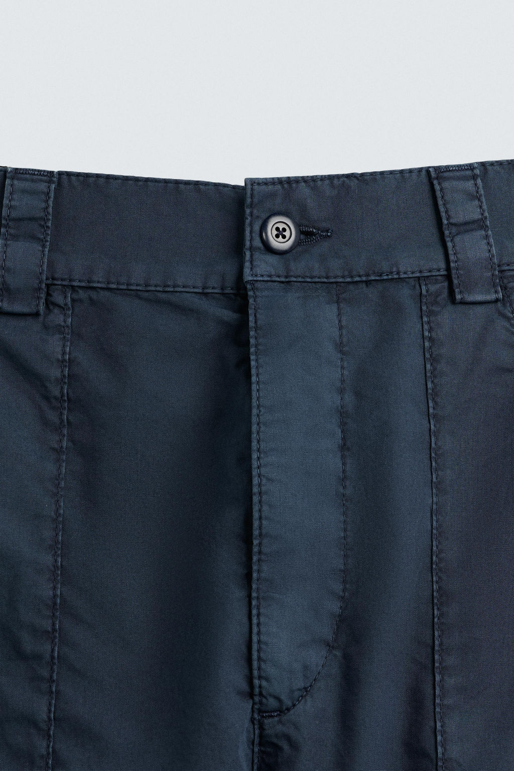 WASHED COTTON BERMUDA SHORTS - Zara фото 49