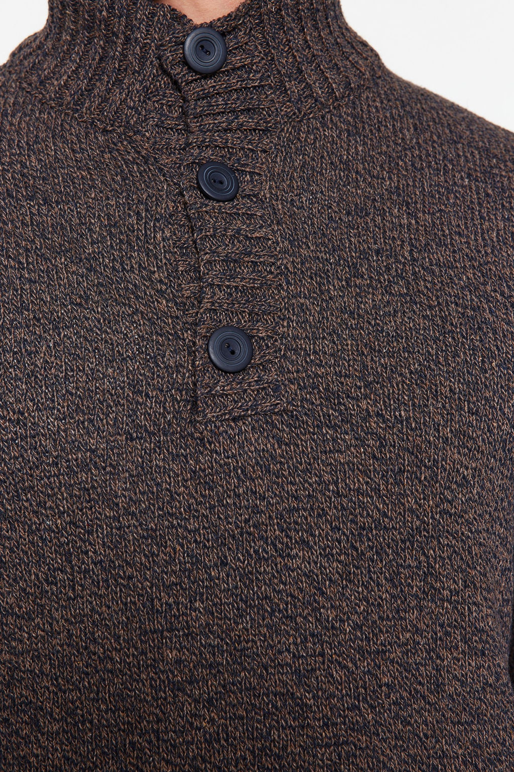 TRENDYOL MAN Vizon Casual Slim Fit Yunlu Yar?m Bal?kc? Dugmeli Triko Kazak TMNAW21KZ0394 - Trendyolmilla фото 22