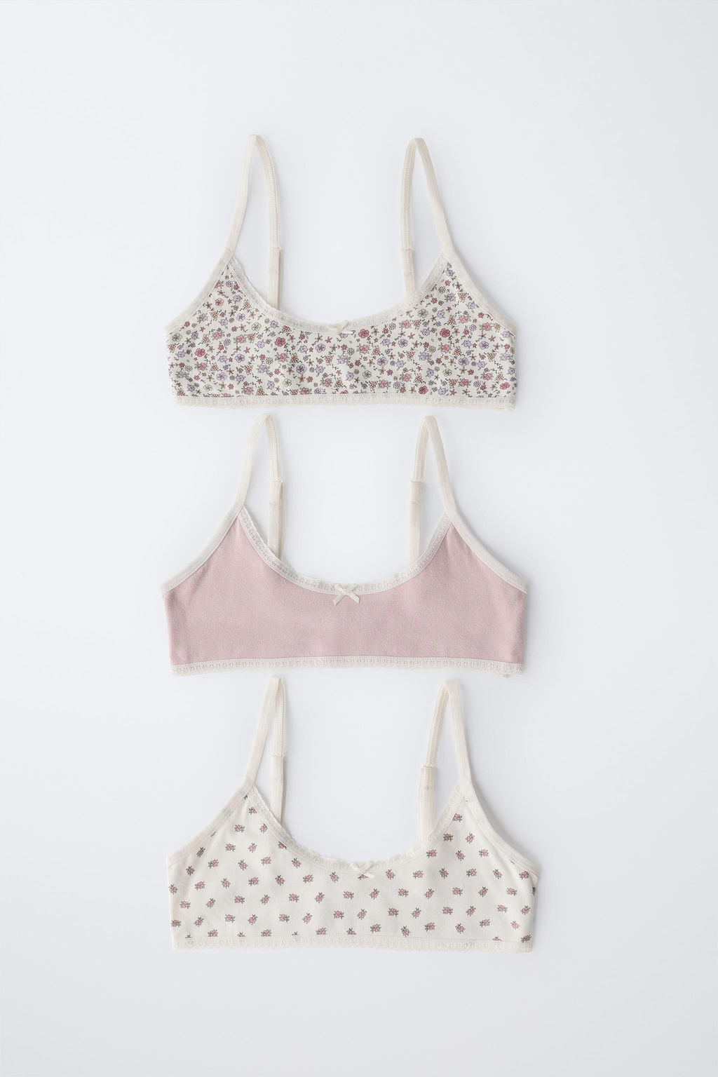 AGES 9-14/ 3-PACK OF DITSY FLORAL TOPS - Zara фото 4