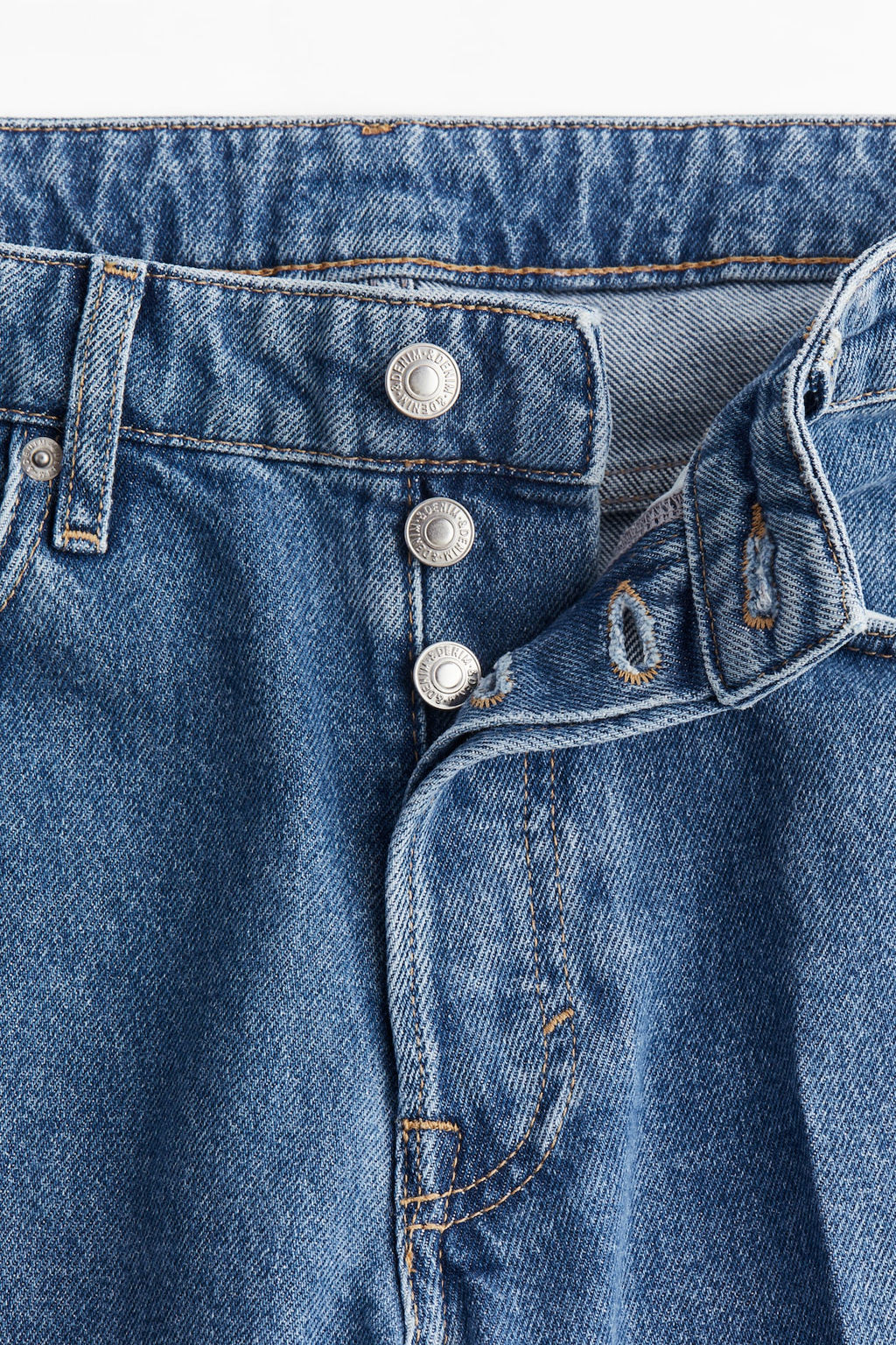 Straight Regular Jeans - H&m фото 11