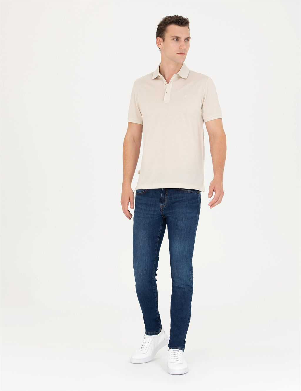 Ta_ Slim Fit Basic Ti__rt - Pierre cardin фото 4