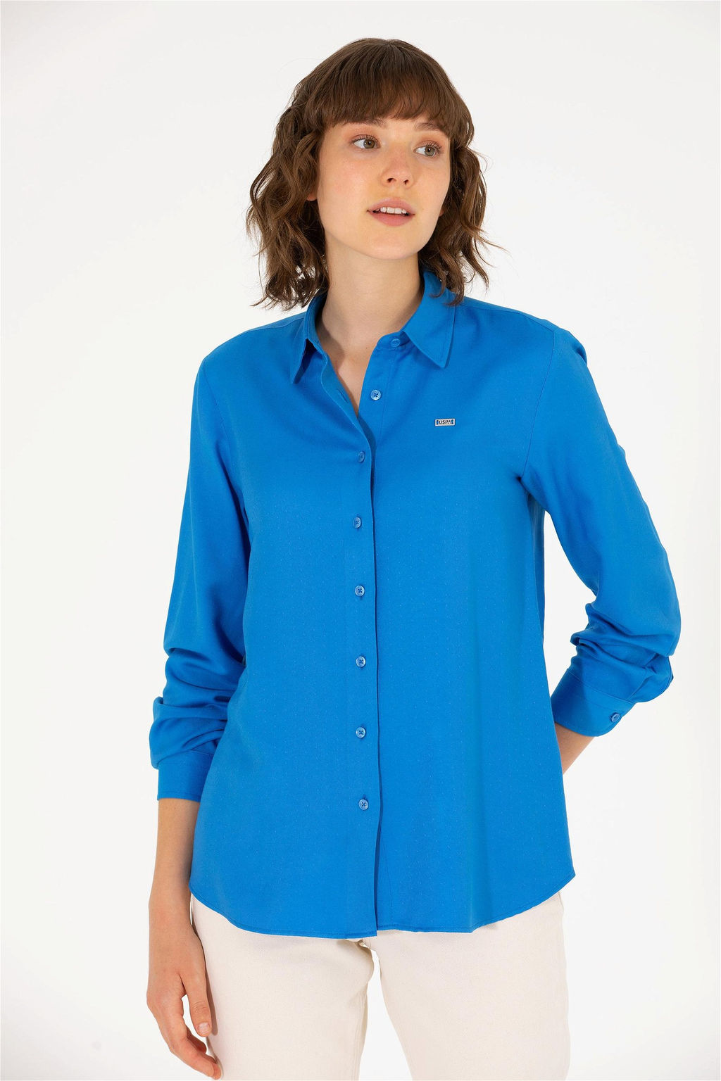 Женская рубашка Saks с длинным рукавом - U.s. polo assn фото 8