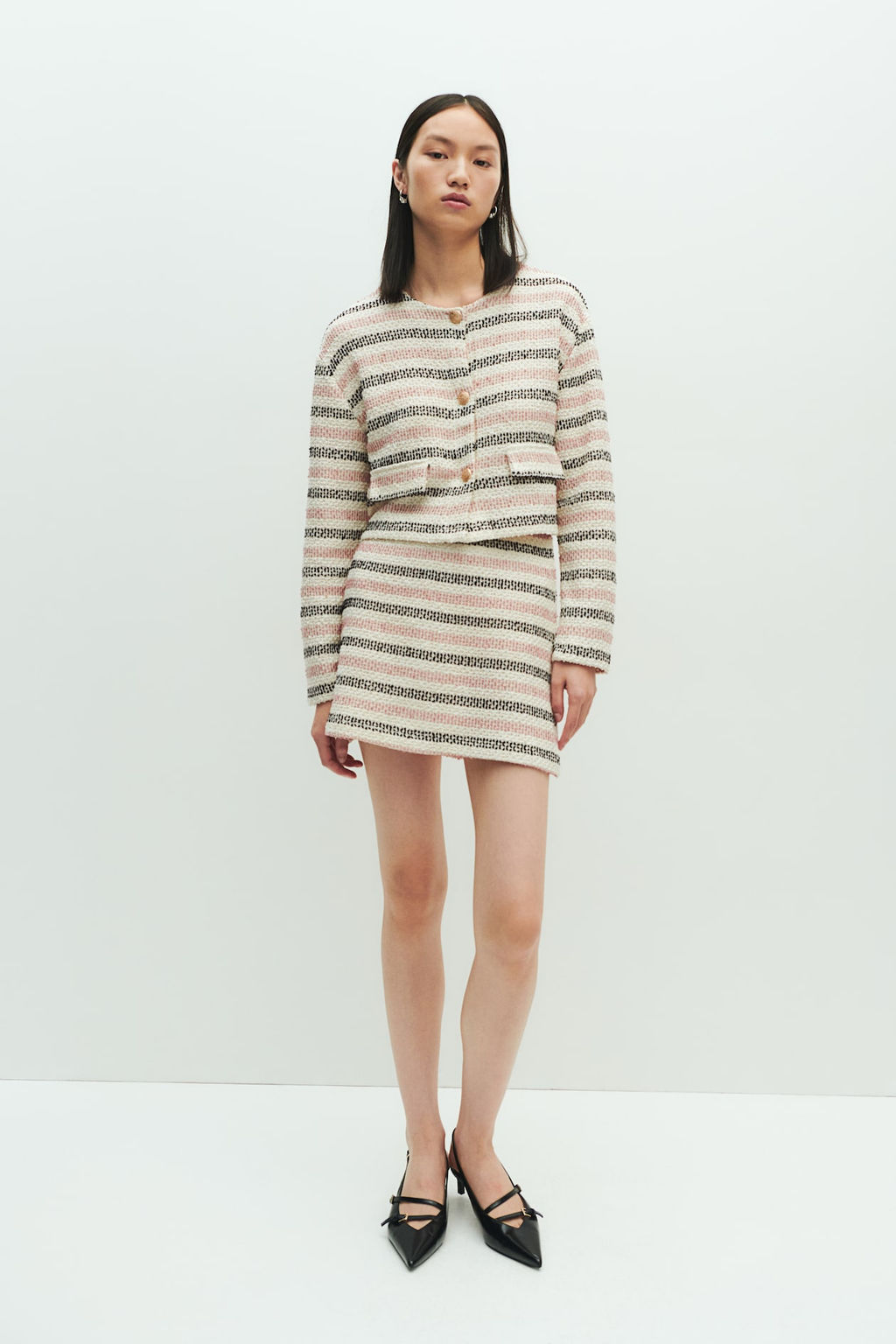 Cardigan texturizado con brillo - H&m фото 2