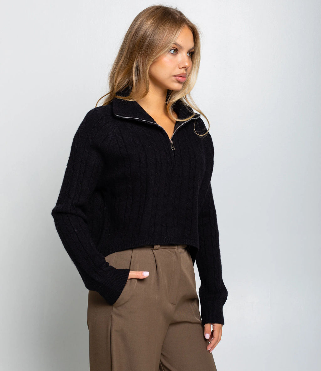 Джемпер #КТ177, чёрный