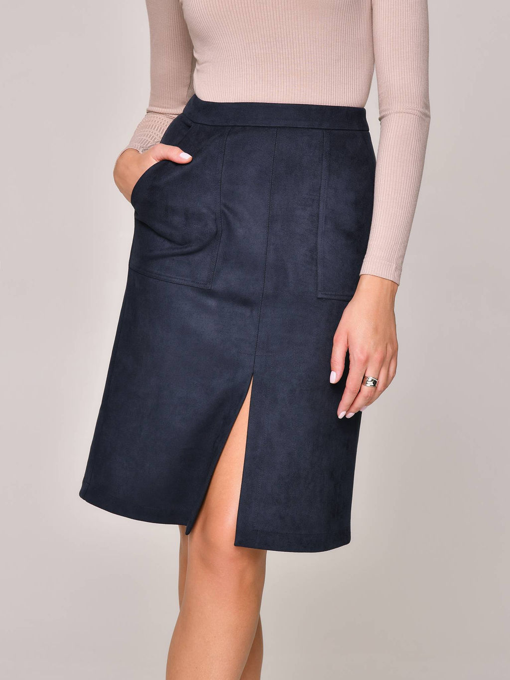 CONTE Юбка женская OFFICE CHIC deep night deep night