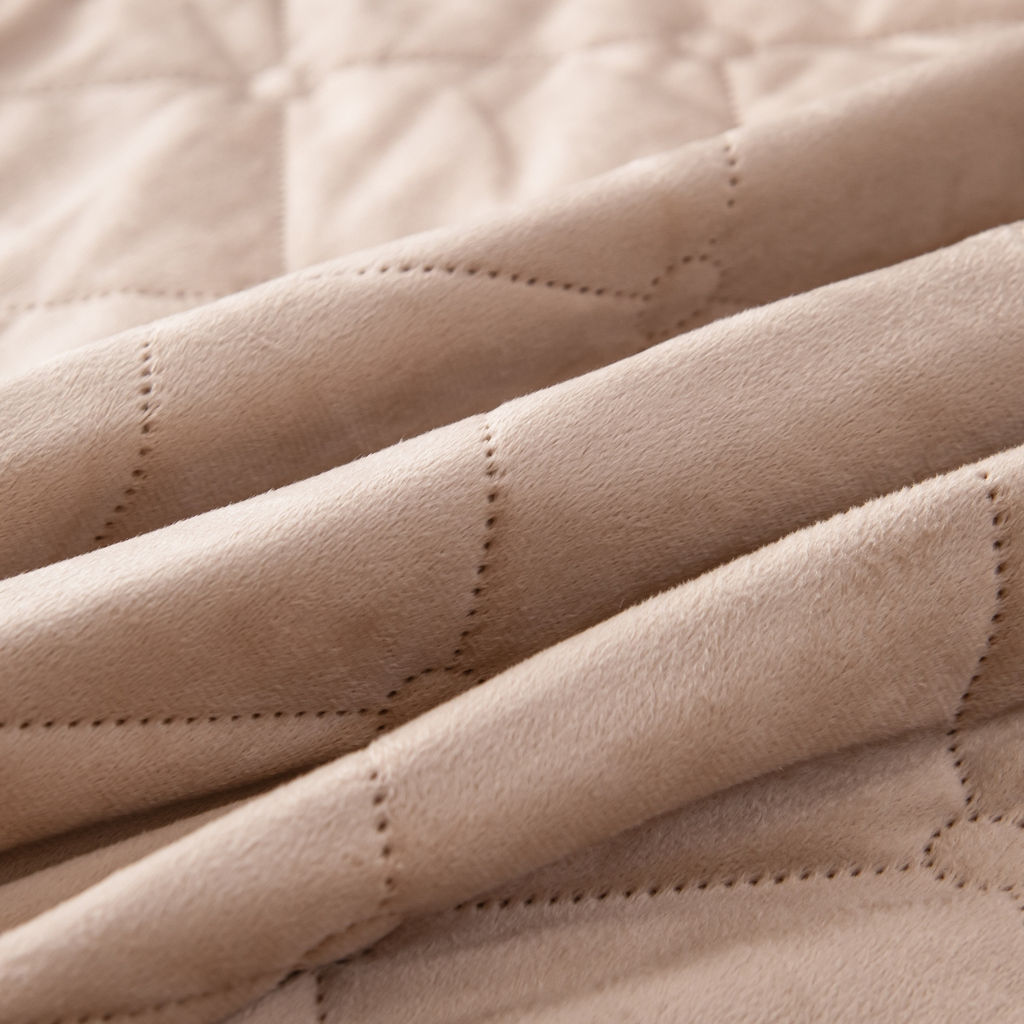 Велюровое покрывало ромб OVF040 240*260